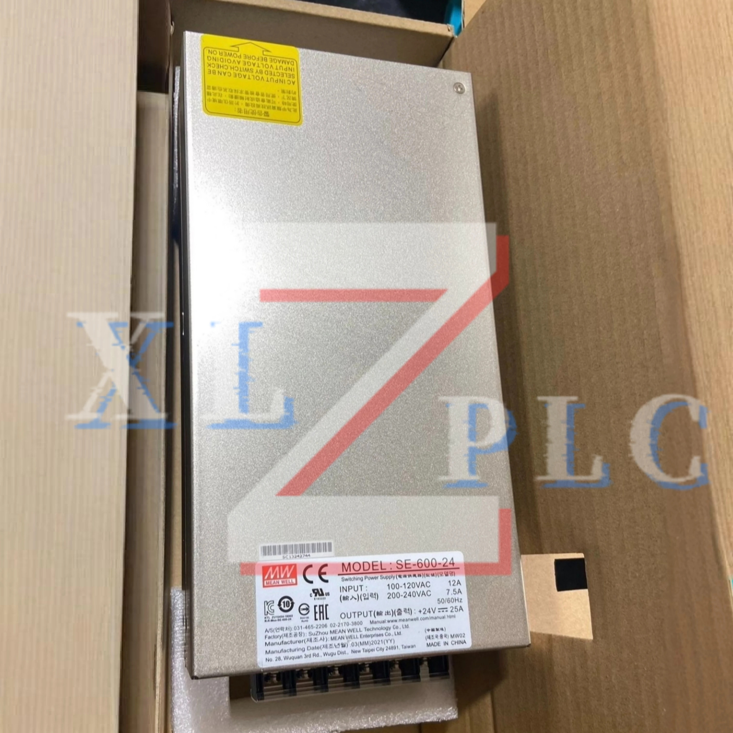 스위치 전원공급장치 원본 SE-600-24 24V SE-600-27 27V를 어.