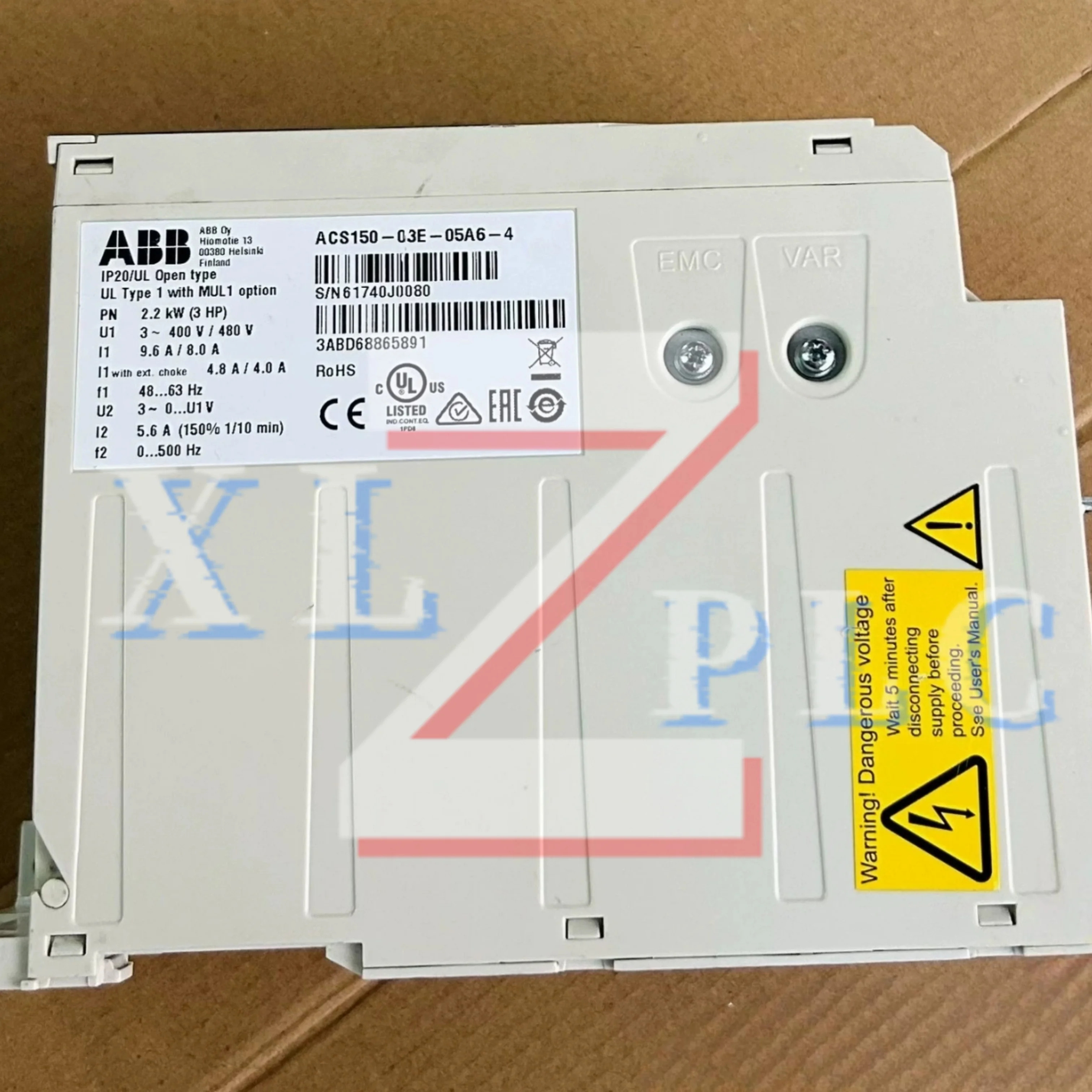 ACS150-03E-05A6-4 새 DRIVE