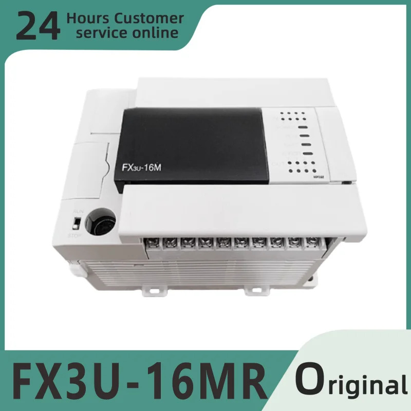 오리지널 FX3U-16MT FX3U-16MR PLC 프로그래밍 컨트롤러