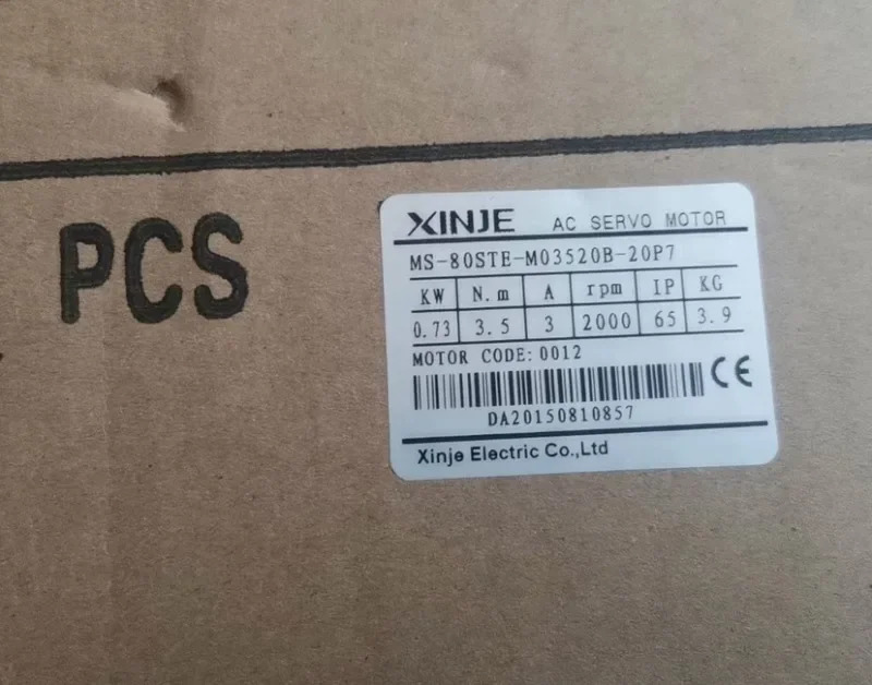 Xinjie 서보모터 Ms -80sTE - M03520B -20p7 신