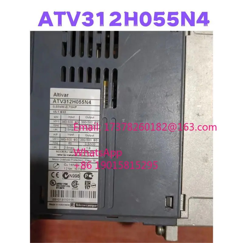 리퍼 ATV312H055N4 주파수 변환기 완료