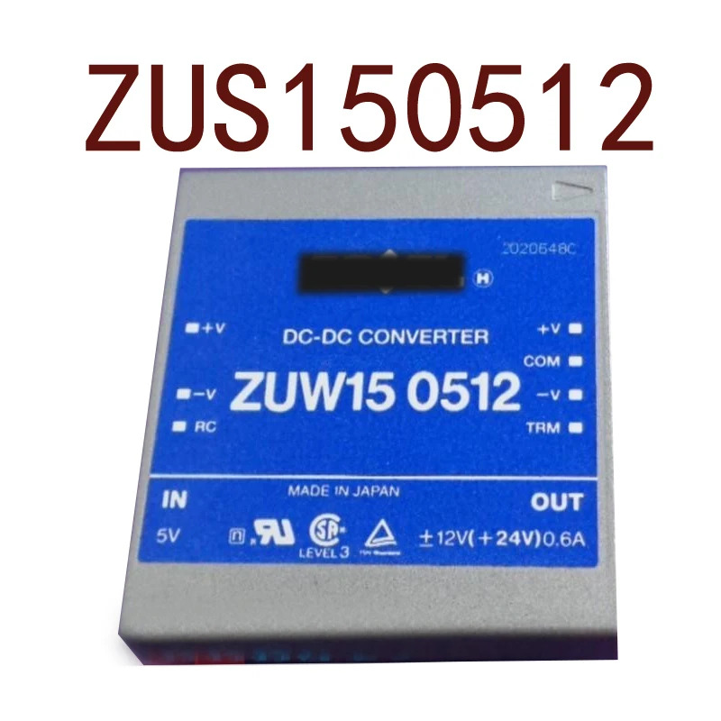 오리지널 ZUS150512 DC 5V-12V 12W1A 현장
