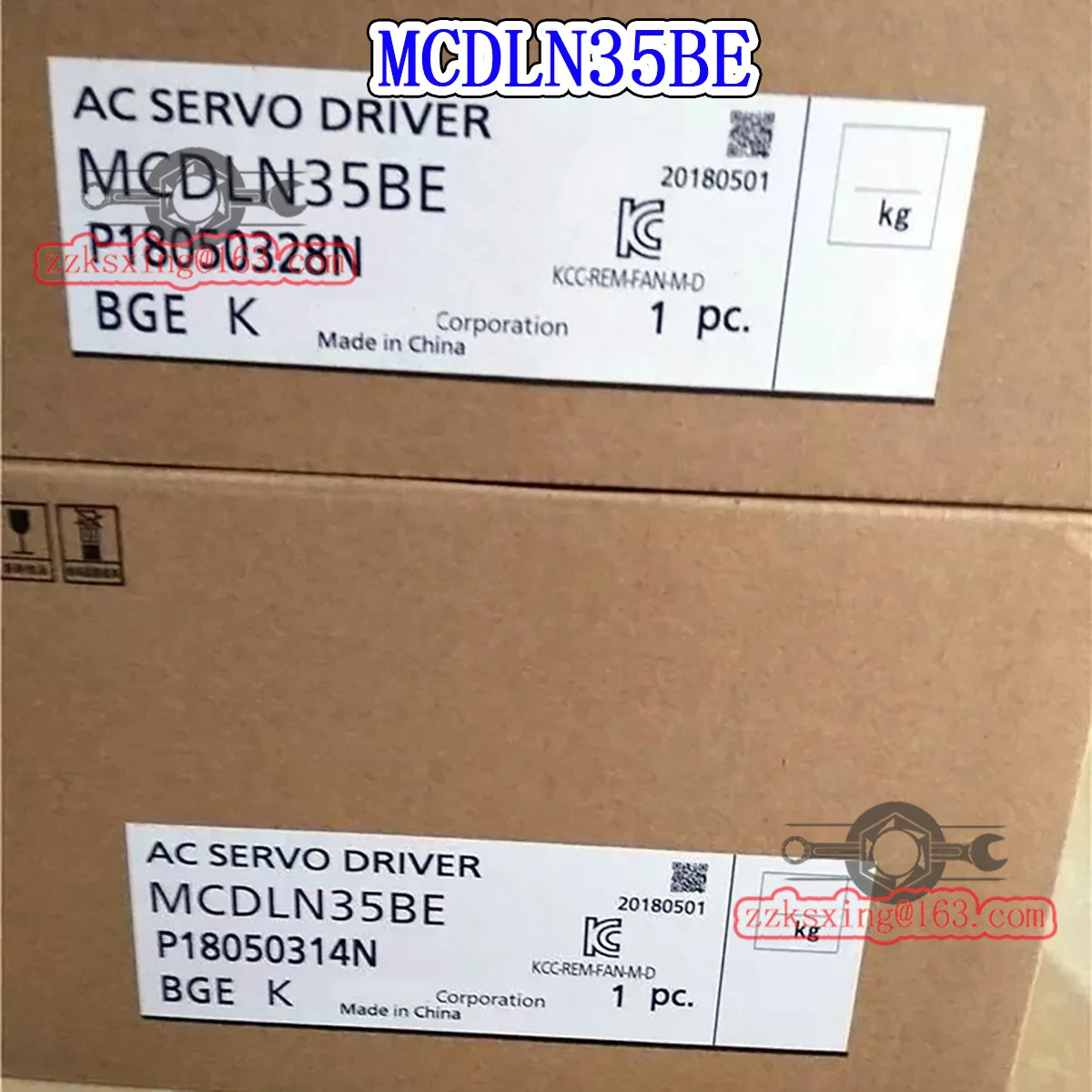 오리지널 AC 서보 드라이버 MCDLN35BE