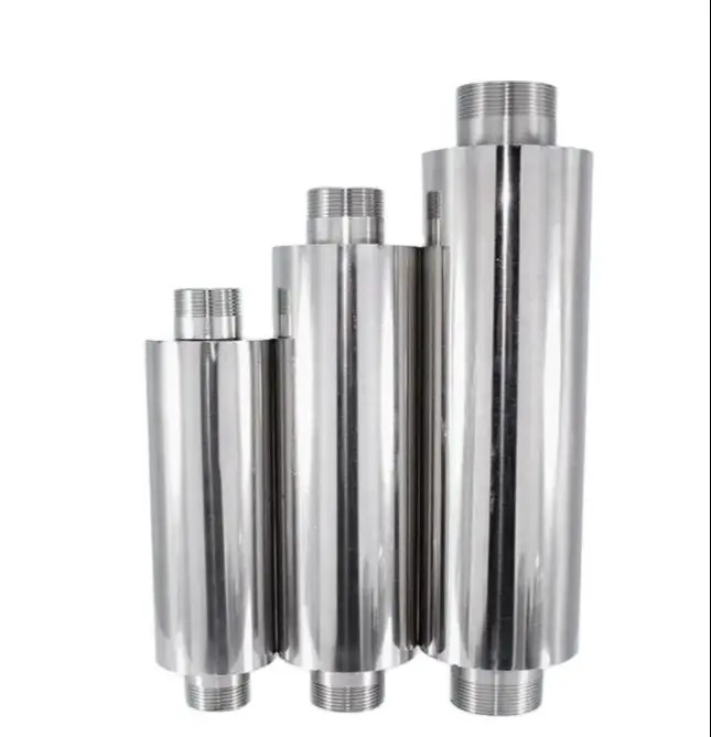 Shenghong 스테인레스 스틸 머플러 G1 1 인치 1/4 1.2 1/2 1.5 G2 2 2.5 G4 4 냉각팬 액세서리