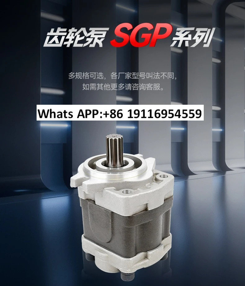 고압 기어 펌프 SGP2-40D2H1-L 정밀하고 안정적이며 신뢰할 수 제작