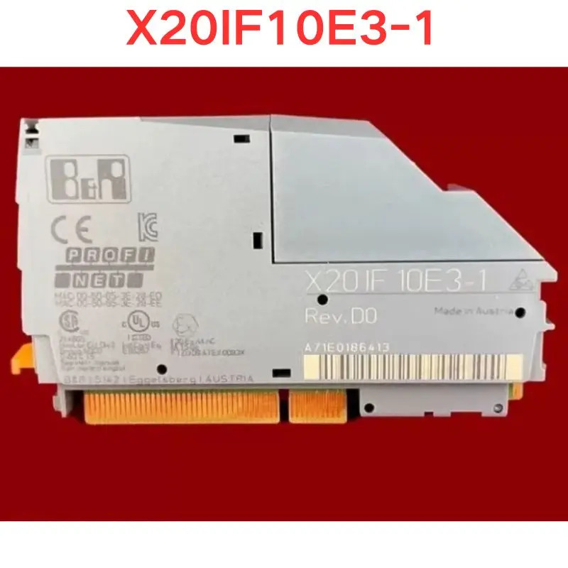 오리지널 X20IF10E3-1 모듈형