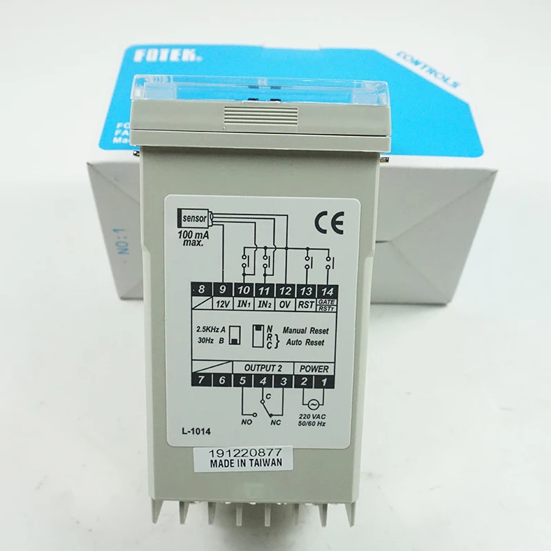 대만 FOTEK 카운터 SC-321 디지털 디스플레이