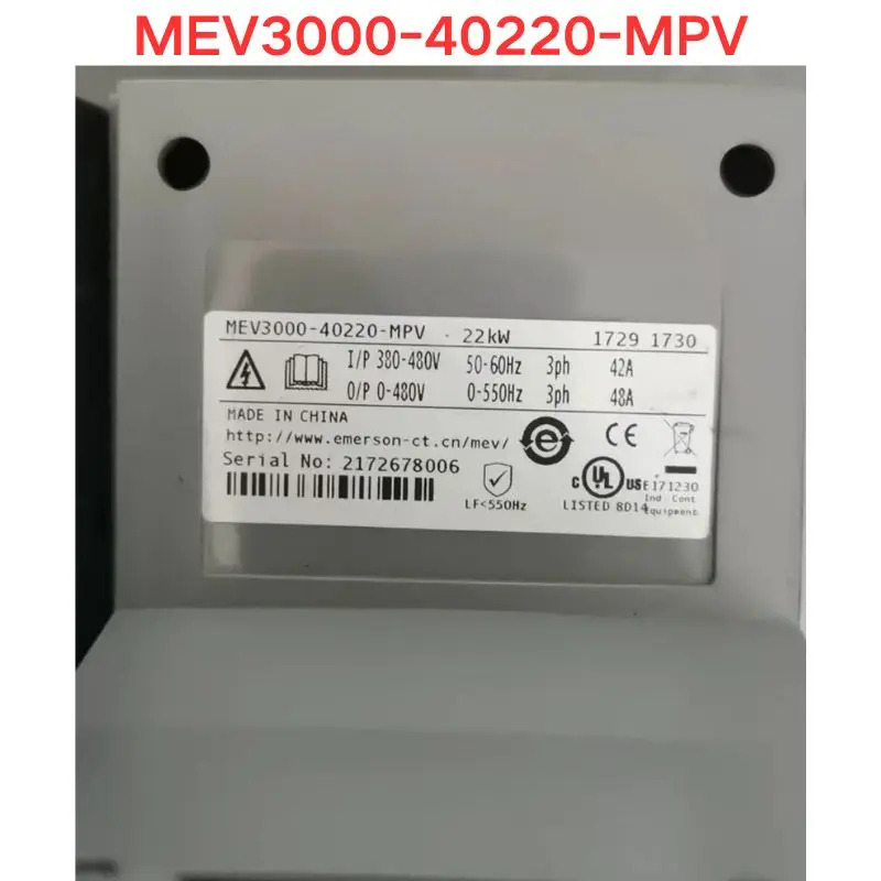 리퍼 MEV3000-40220-MPV 주파수 변환기 22KW 기능 OK
