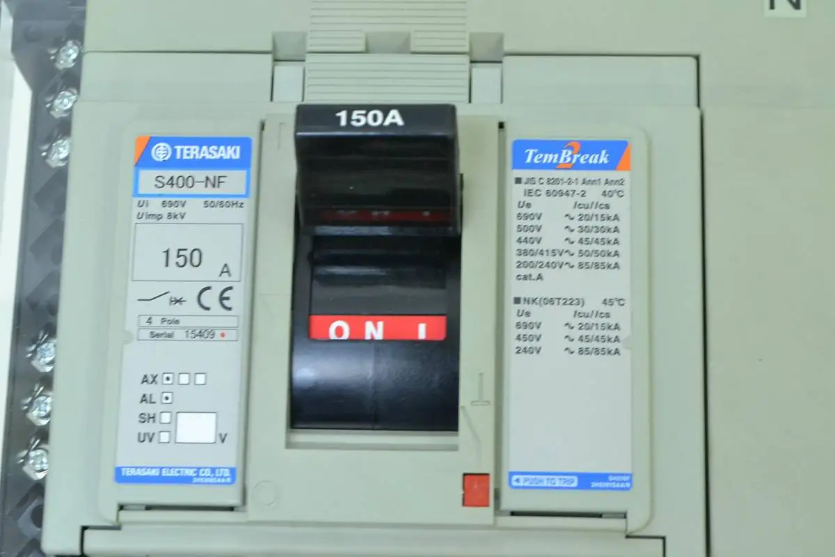 TERASAKI 일본 테라자키 회로차단기 선박S400NF-150A 400A 신