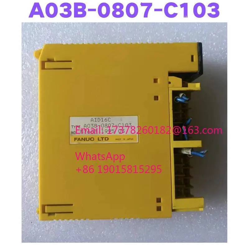 리퍼 A03B-0807-C103 IO 모듈 완료