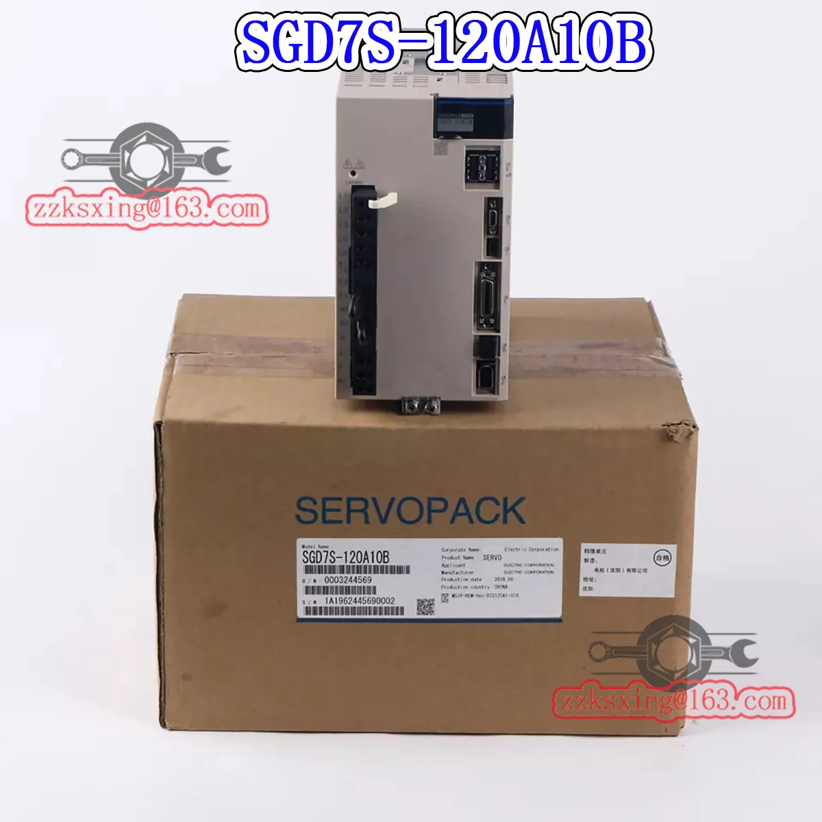 SGD7S-120A10B 오리지널 서보 드라이버 신