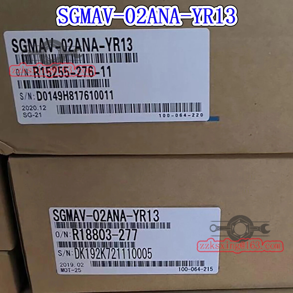 오리지널 AC 서보모터 신 SGM호환-02ANA-YR13