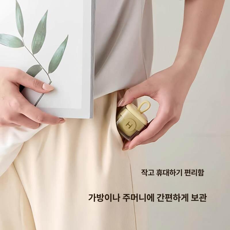 휴대용 청소기 롤러 먼지제거기 롤클리너 끈끈이 무한 씻어쓰는 초강력 반영구돌돌이 - 상세 이미지 5