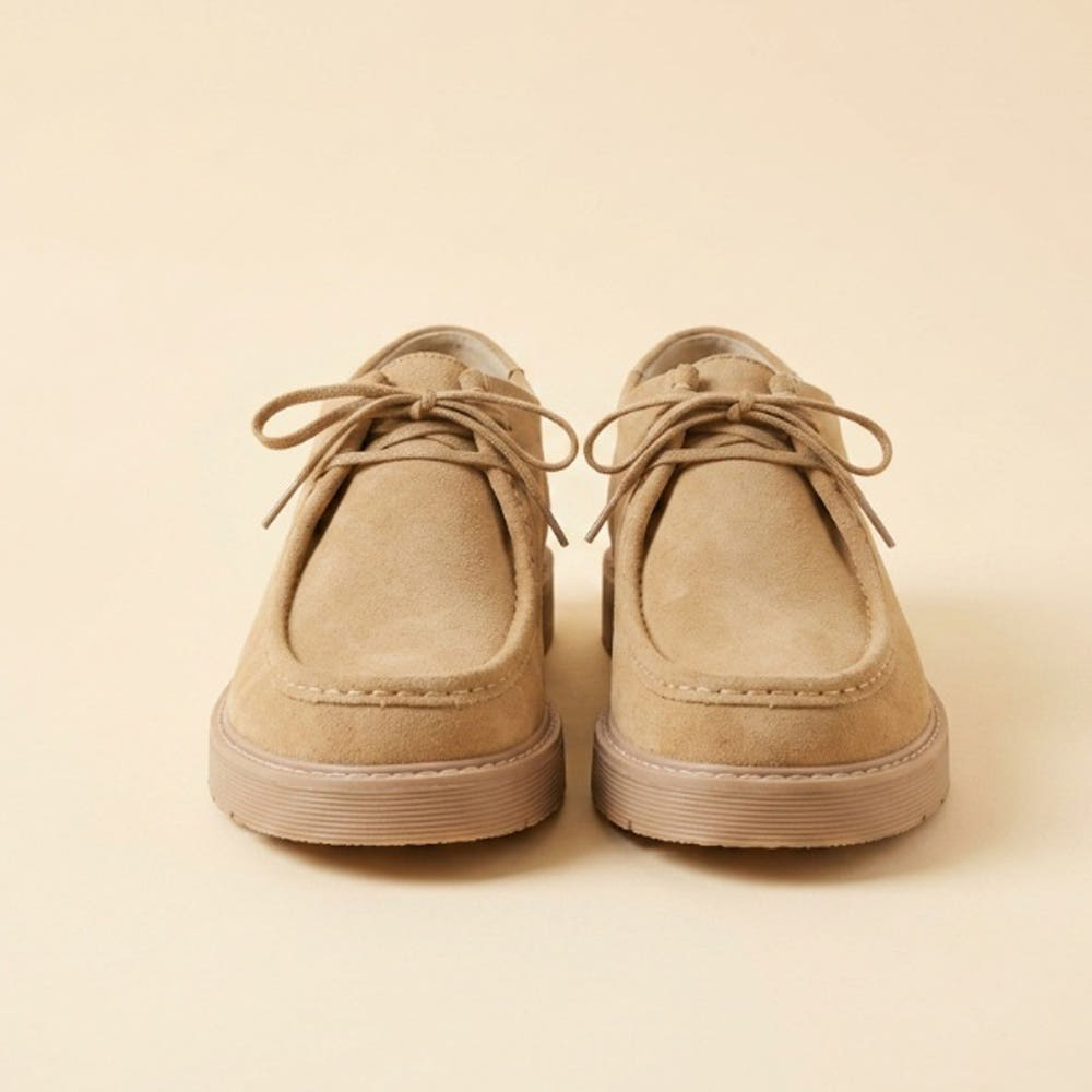 쥬비샵 5cm 키높이 스웨이드 왈라비 슈즈 로퍼