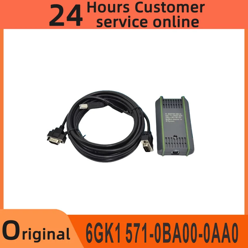 S7-200/300/400 PLC 프로그래밍 케이블USB-MPI 절연 버전 네트워크 PC 어댑터 모듈 6GK1 571-0BA00-0AA0 0BA00 PPI