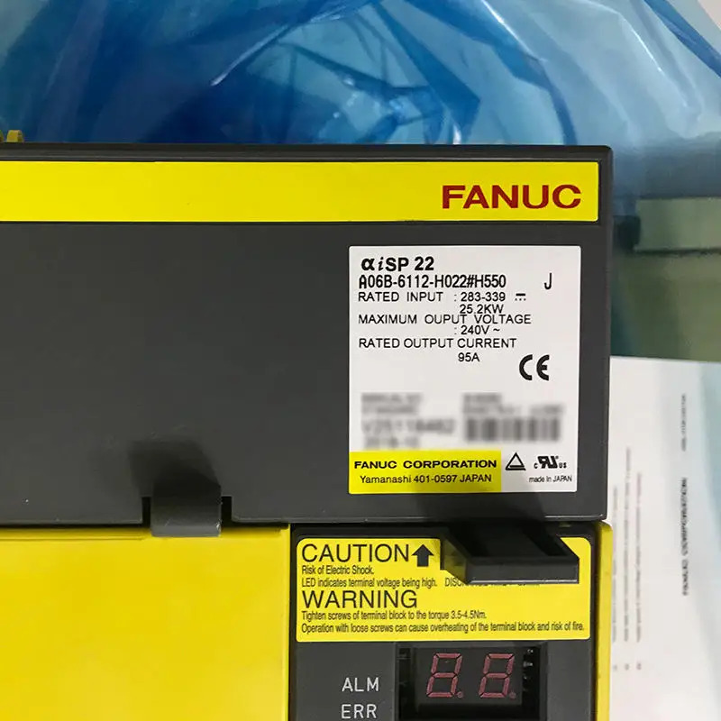 A06B-6111-H022  H550 FANUC AC 서보 증폭기 모듈 CNC A06B 6111 H022