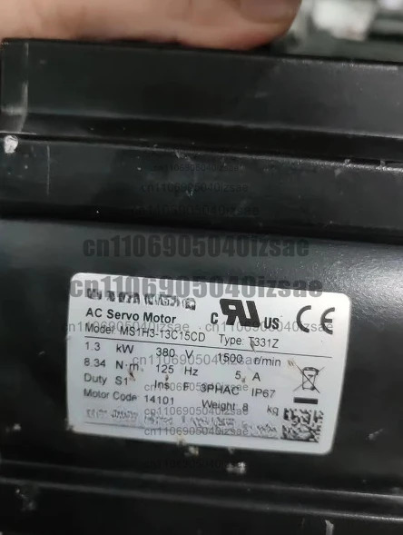 1.3kw 서보모터 MS1H3-13C15CD T331Z 정상 작동 리퍼 완료