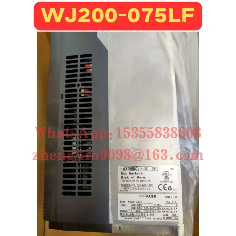 오리지널 WJ200-075LF 주파수 변환기
