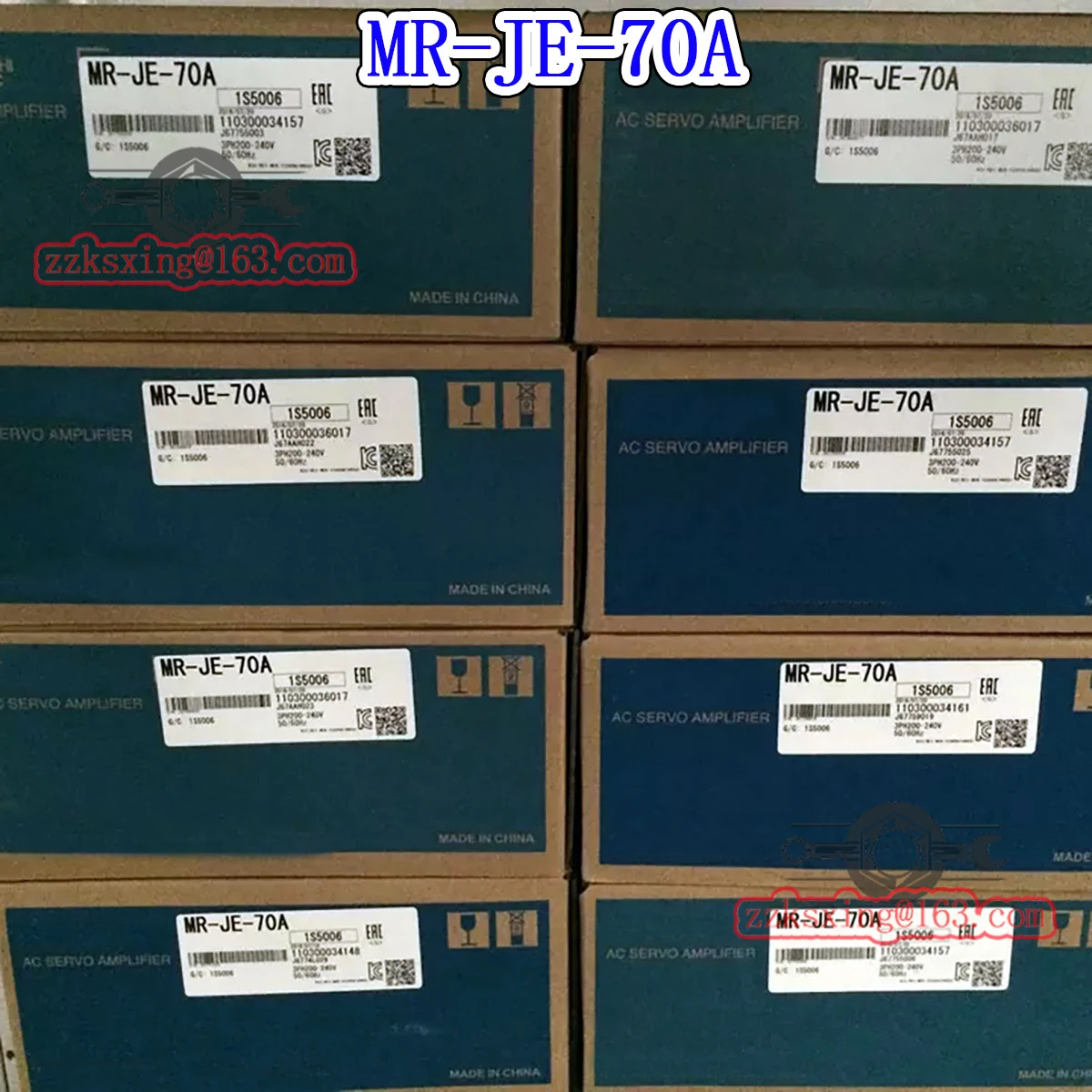 Bran-MR-JE-70A 오리지널 서보 드라이버