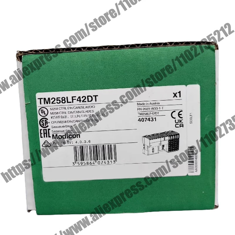 원본 TM258LF42DT PLC 모듈