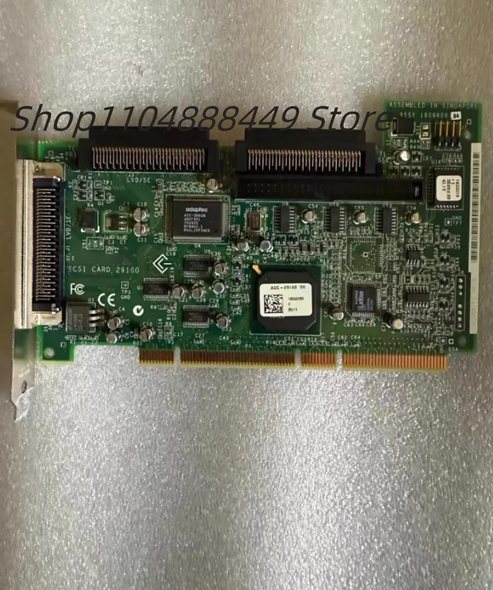 Adapte 29160N ASC-29160 160M 듀얼 채널 PCI SCSI 카드용
