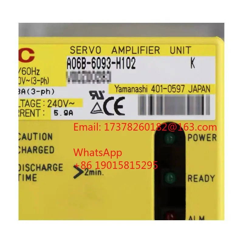 리퍼 A06B-6093-H102 서보 증폭기 모듈 완료