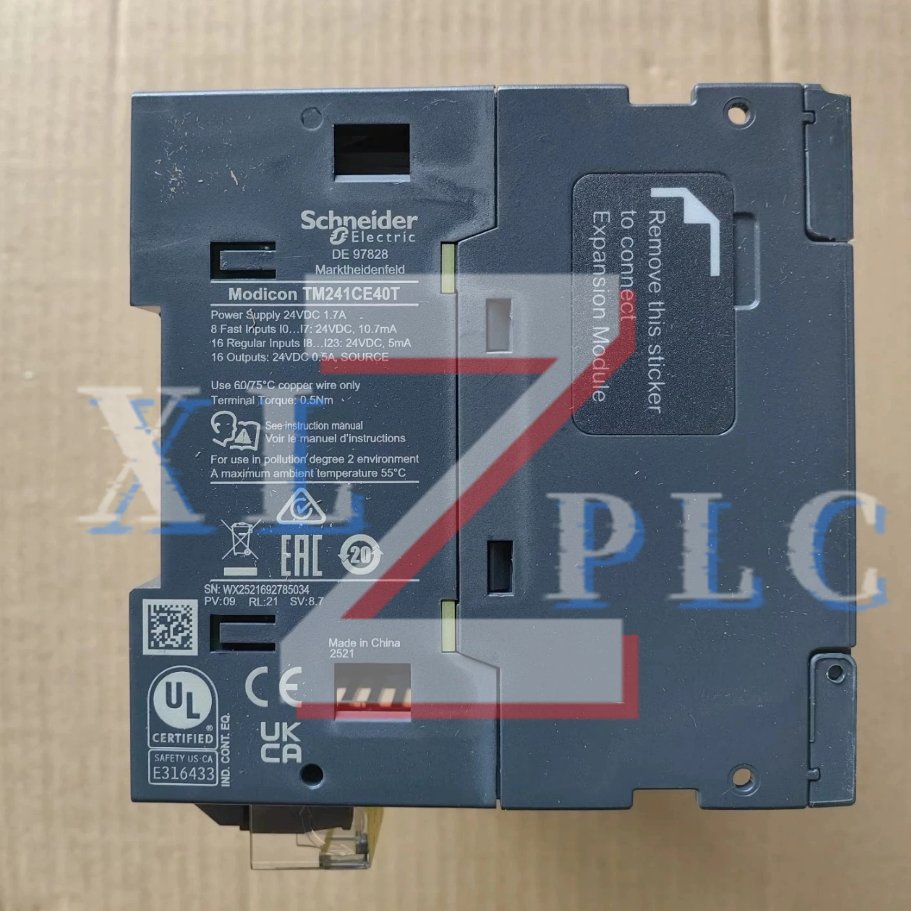 오리지널 PLC 컨트롤러 TM241CE24U TM241CE40R TM241CE40T TM241CE40U TM24124R TM24124T TM24124U