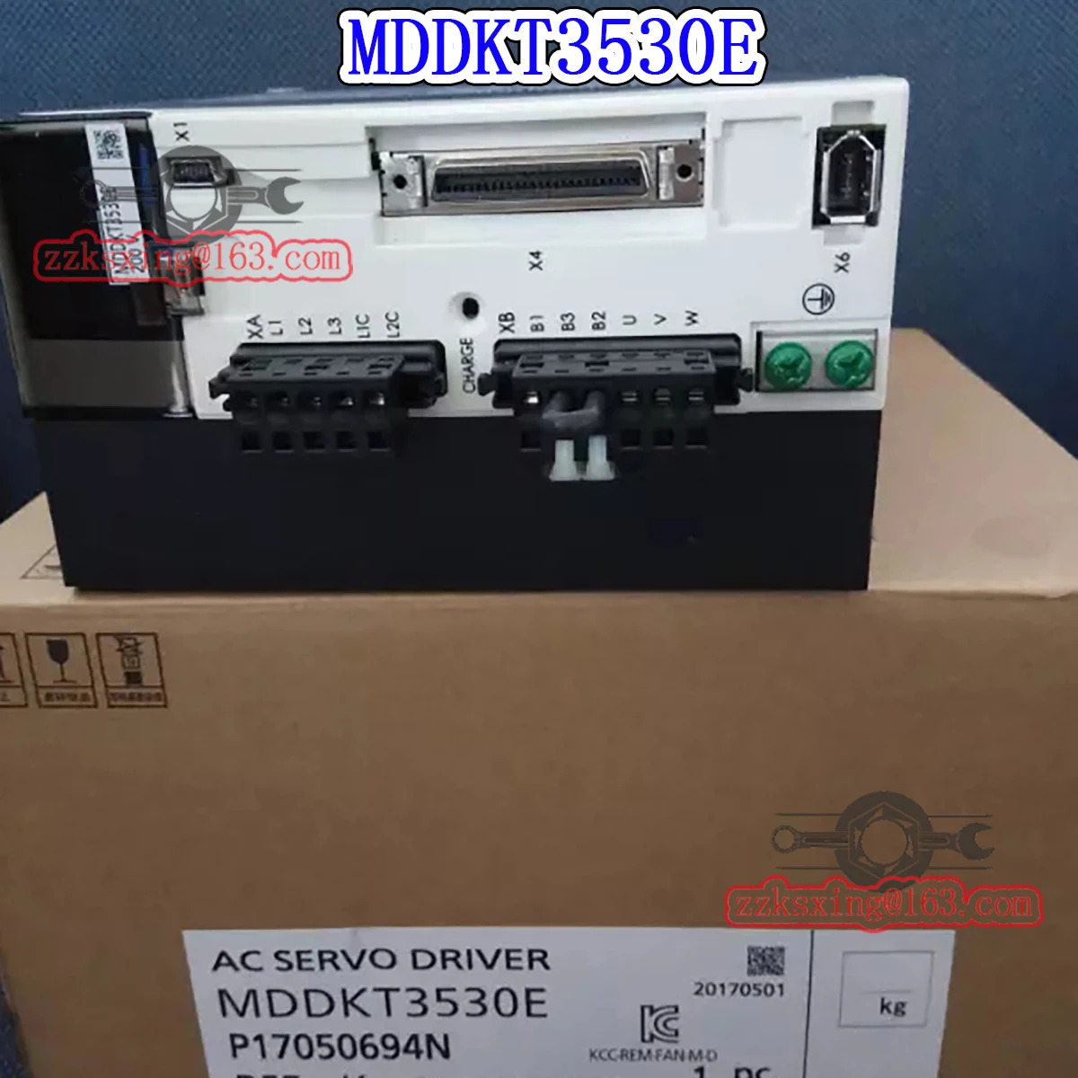 오리지널 AC 서보 드라이버 MDDKT3530E