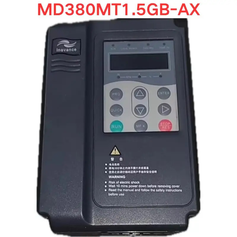 리퍼 Inovance MD380MT1.5GB-AX 주파수 변환기 1.5KW 기능 OK