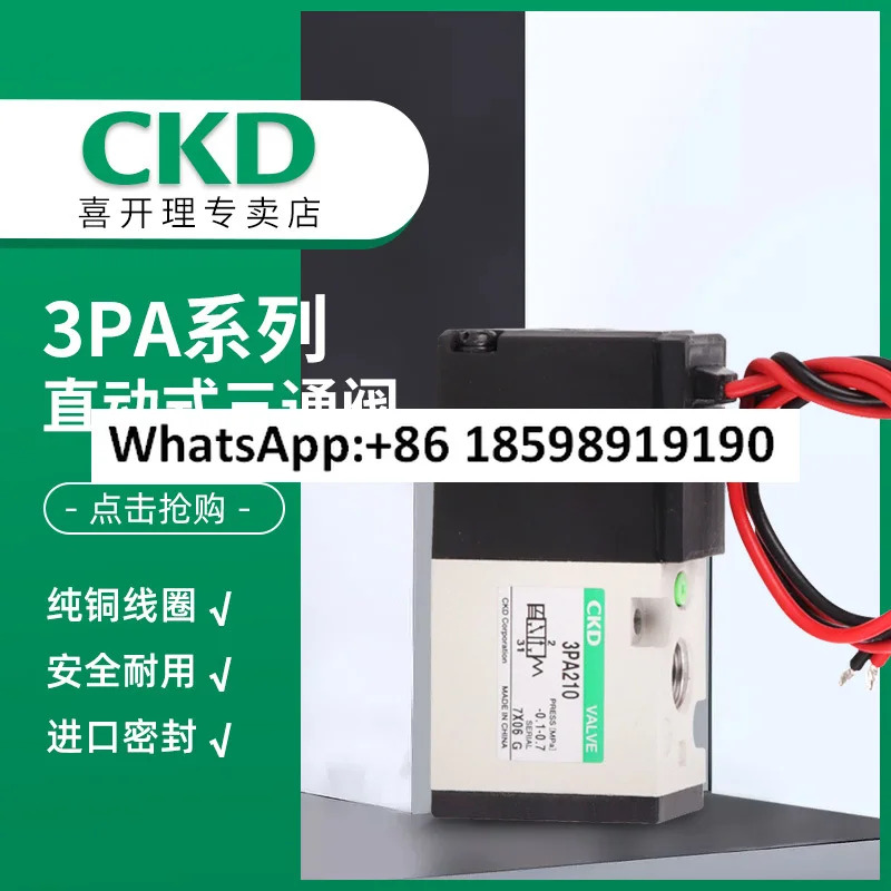 솔레노이드 밸브 3PA219-06-C2-3/Z