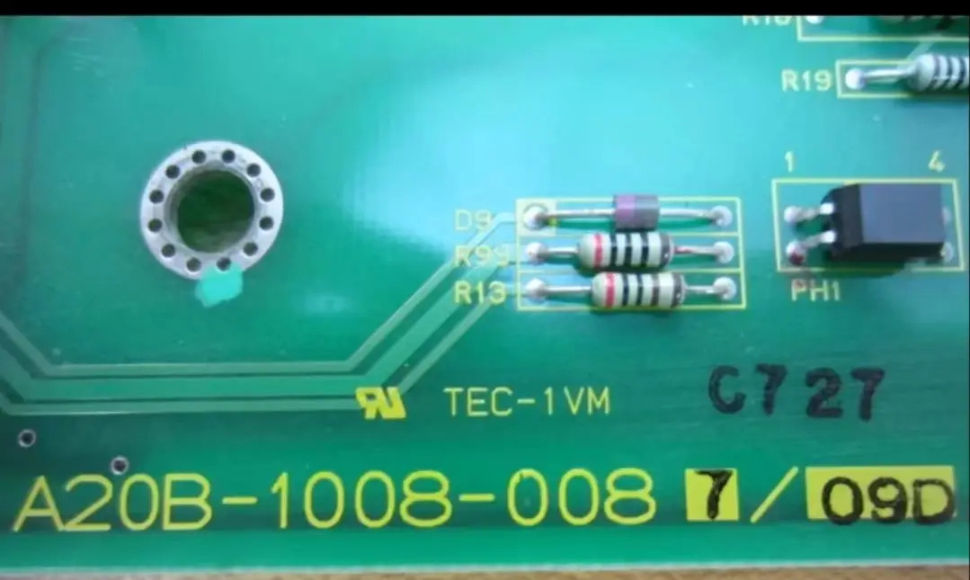 A20B-1008-0087 Fanuc 시스템 메모리 카드 회로 기판 Ok A20B 1008 0087 리퍼 완료