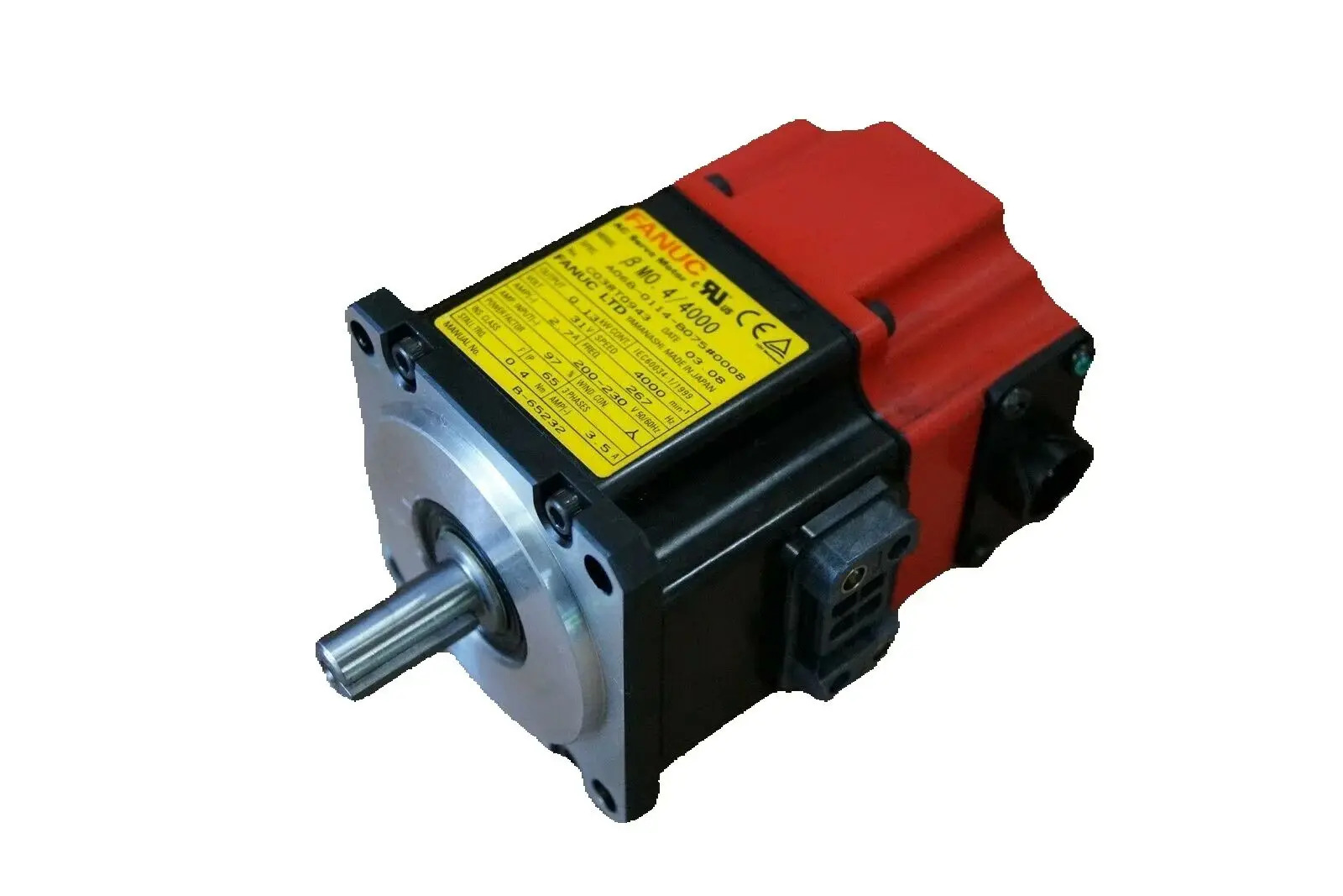 A06B-0114-B075 0008 FANUC 서보모터 리퍼 완료 OK A06B 0114 B075