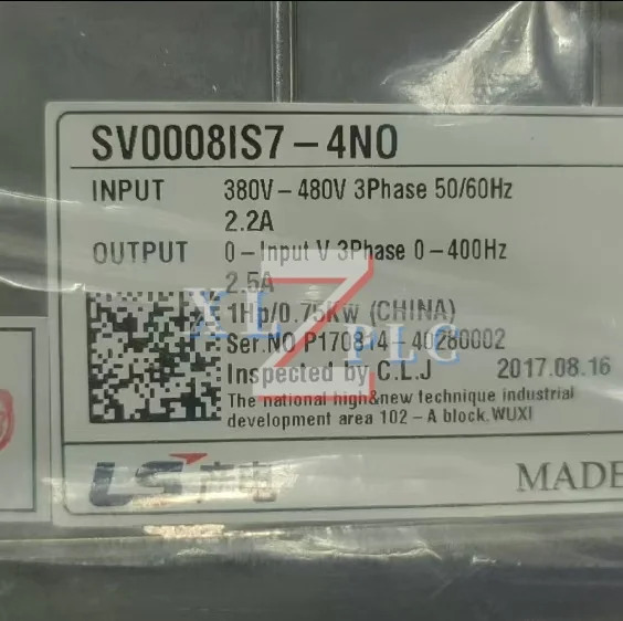 주파수 변환기 SV0008IS7-4NO 신규 입고