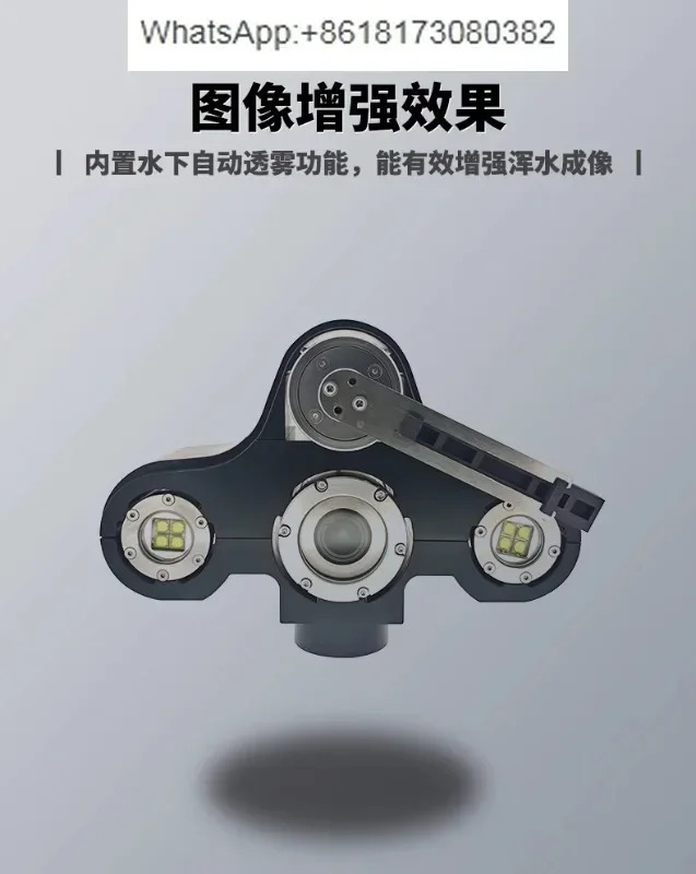 50W 고출력 필라이트 2개를 갖춘 1080P 고화질 듀얼 라이트 와이퍼 카메라