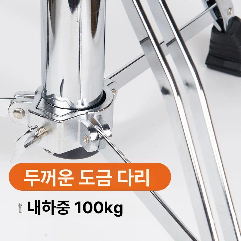 높이조절 드럼체어 유압 패딩 시트 스툴 드러머 의자 스타일 편안한 안정적인 방지 - 상세 이미지 3