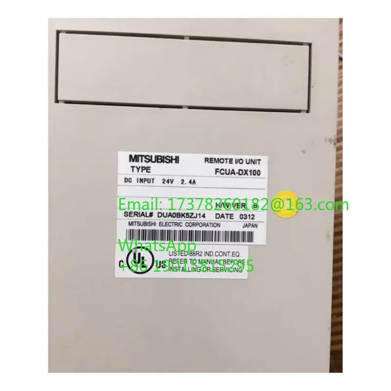 리퍼 FCUA-DX100 FCUA DX100 CNC 시스템 원격 IO 모듈 완료
