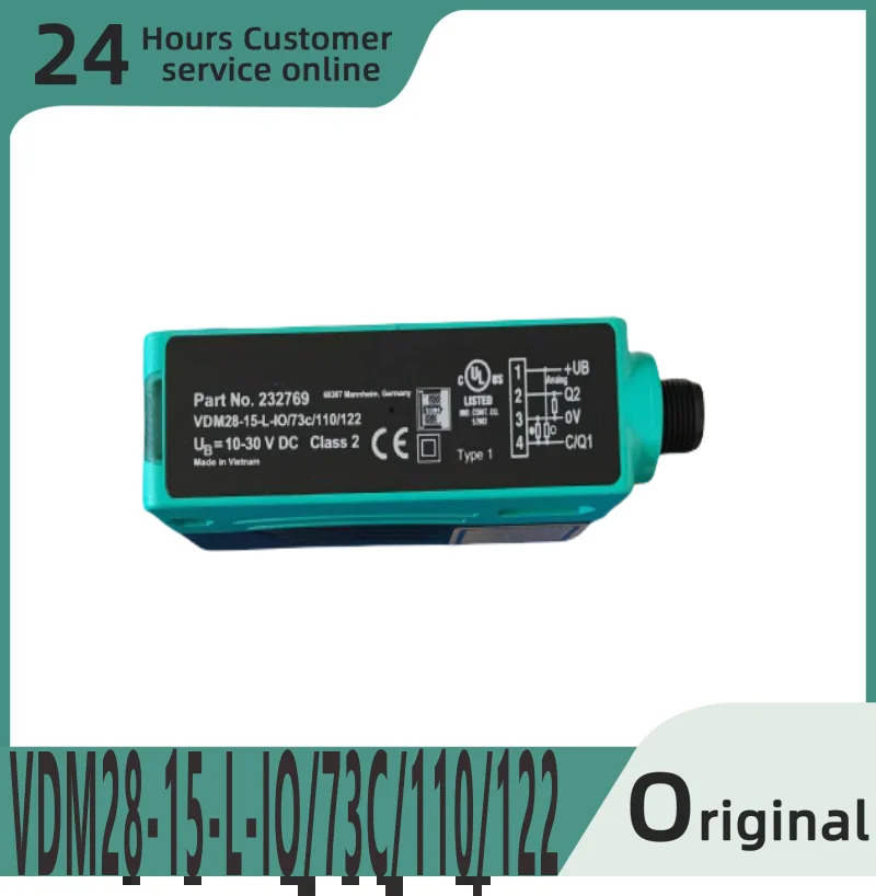 오리지널 센서 VDM28-15-L-IO/73C/110/122