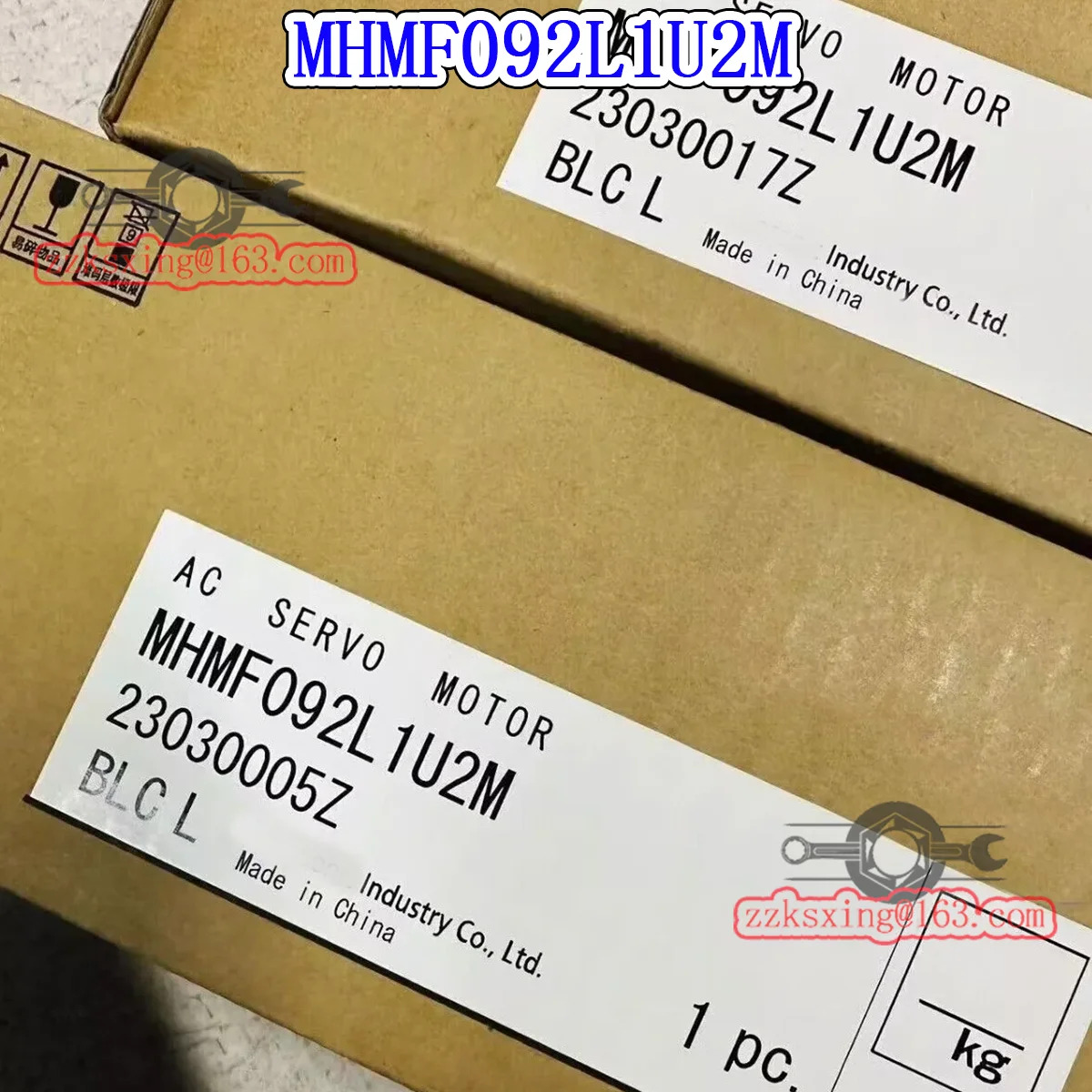 오리지널 AC 서보모터 MHMF092L1U2M