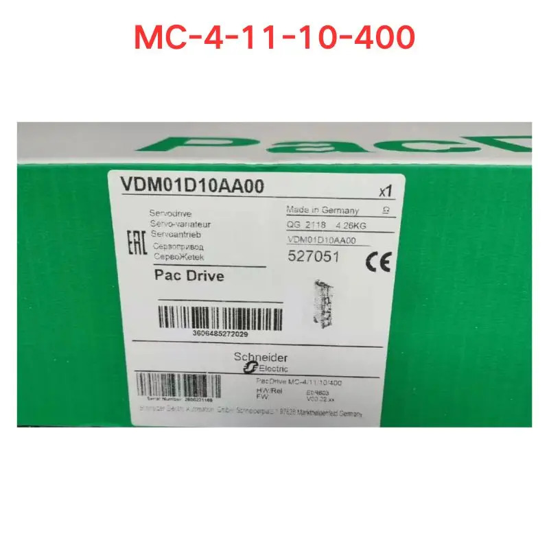 오리지널 MC-4-11-10-400 서보 드라이브