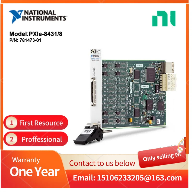 NI PXIe-8431/8 781473-01 직렬 계측기 제어