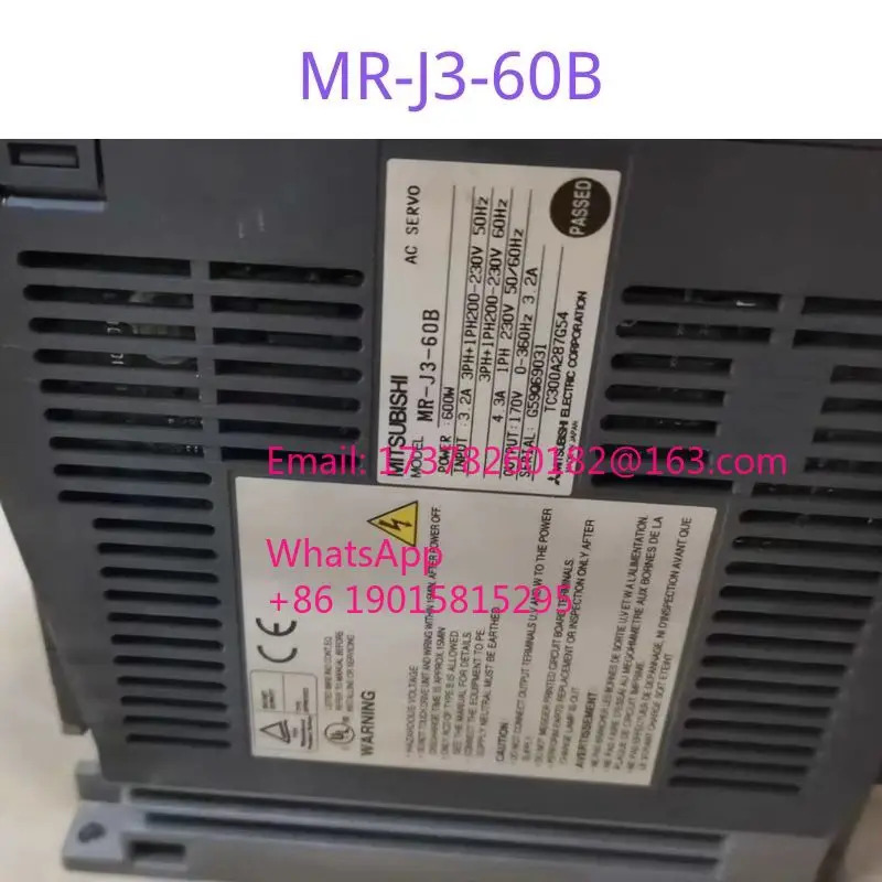 MR-J3-60B 리퍼 드라이브 정상 기능 완료