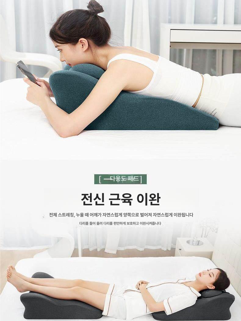 메모리폼 엎드려등받이쿠션 독서 낮잠 배게 허리쿠션 사무실 침대쿠션 목베개 - 상세 이미지 3