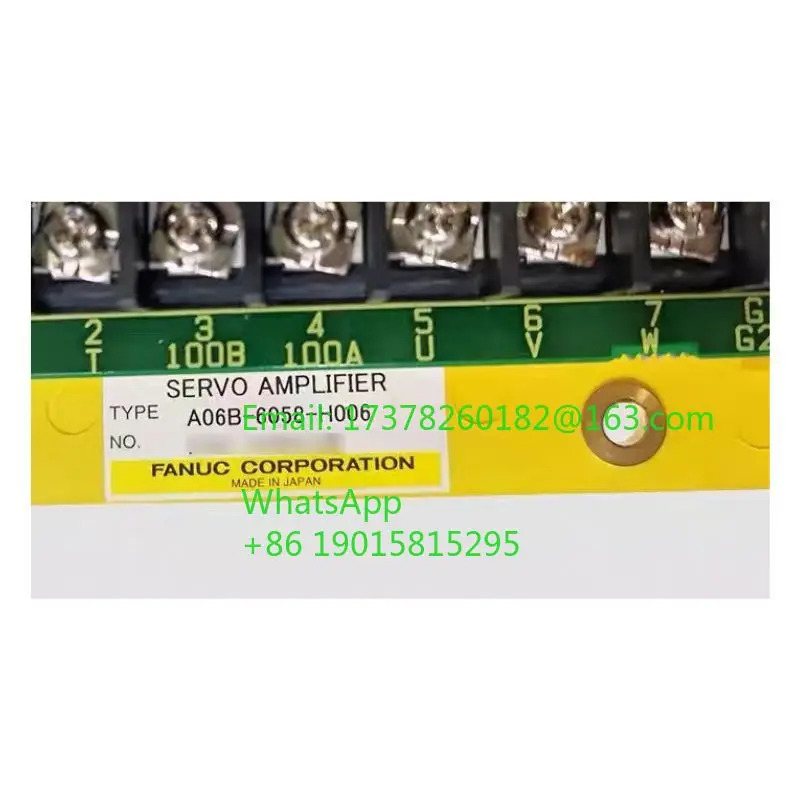 리퍼 A06B-6058-H006 A06B 6058 H006 스핀들 증폭기 완료