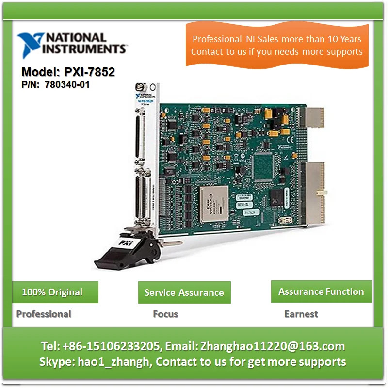 NI PXI-7852 / PXI-7852R R 시리즈 PXI 재구성 I/O 모듈