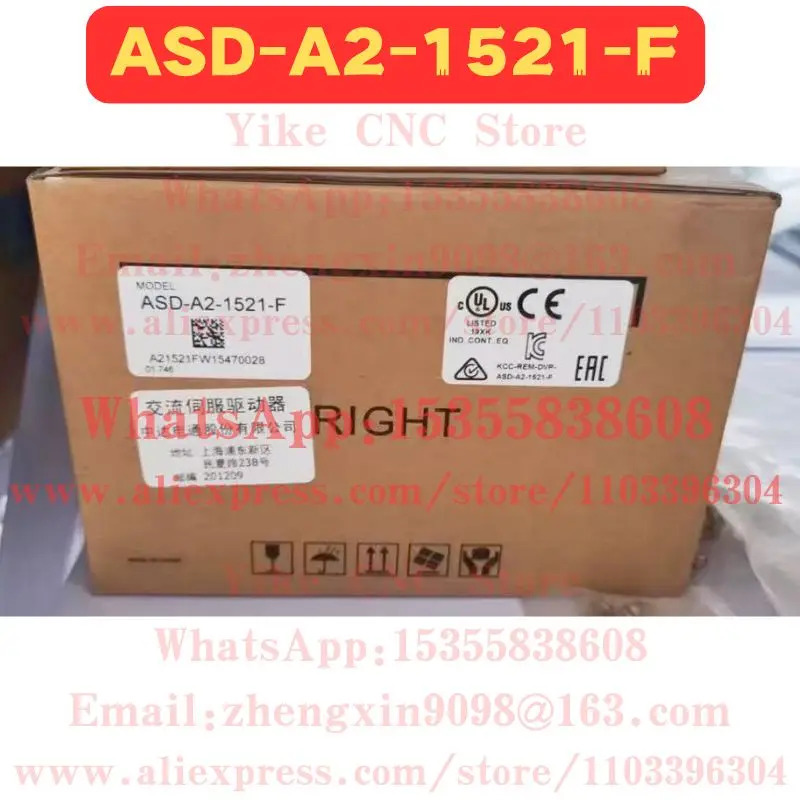 오리지널 ASD-A2-1521-F 서보 드라이브