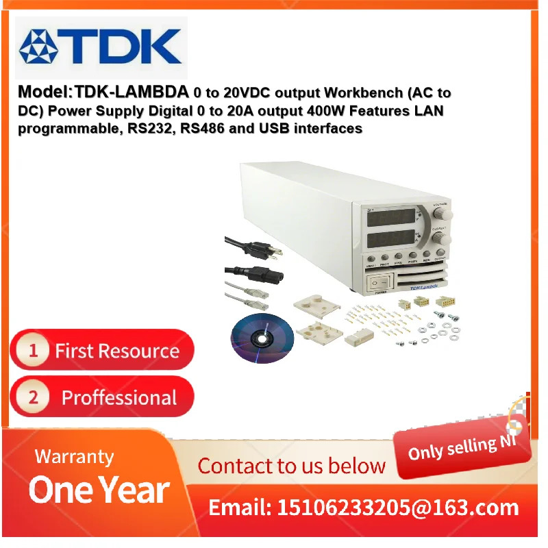 TDK-LAMBDA Z20-20-LAN 전원공급장치