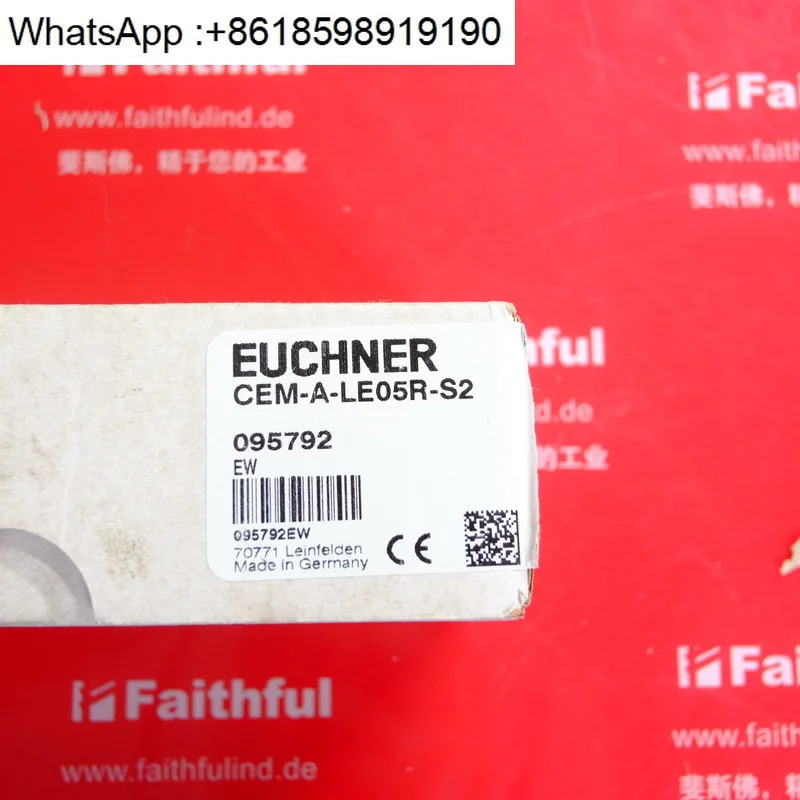 Euchner 095792 비접촉식 안전 스위치 읽기 헤드 CEM-A-LE05R-S2