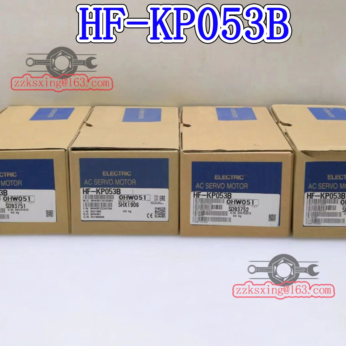오리지널 AC 서보모터 HF-KP053B 신