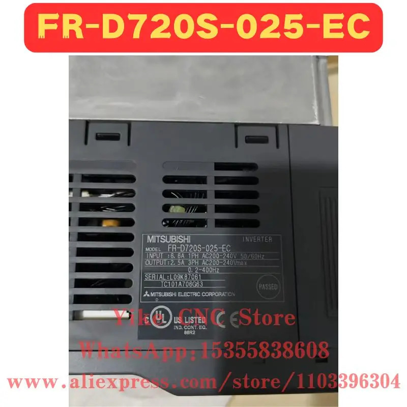 오리지널 FR-D720S-025-EC 주파수 변환기