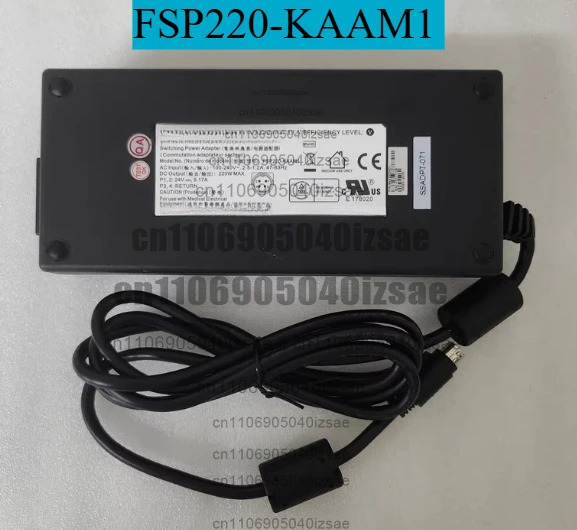 모니터 FSP220-KAAM1 전원공급장치 24V 9.17A 어댑터 3핀 플매트 카펫 러그 SSADPT-071